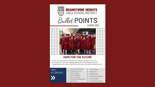 Summer 2023 BulletPoints Newsletter