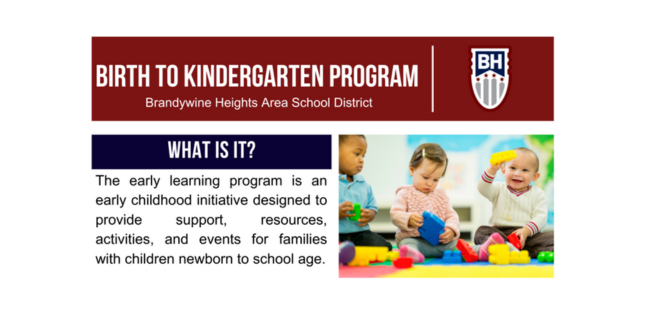 Birth to Kindergarten Flyer