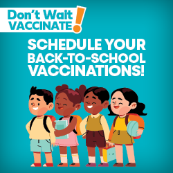 Back to School Vaccination Reminder