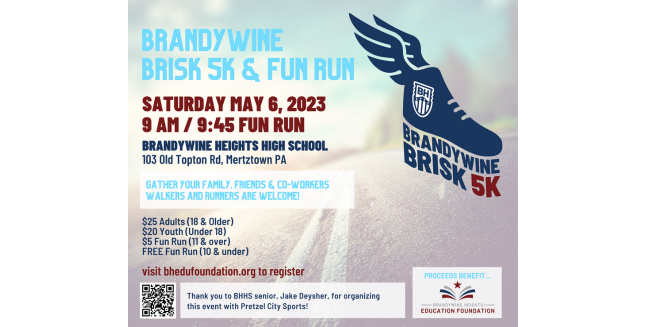 Brandywine Brisk & Fun Run