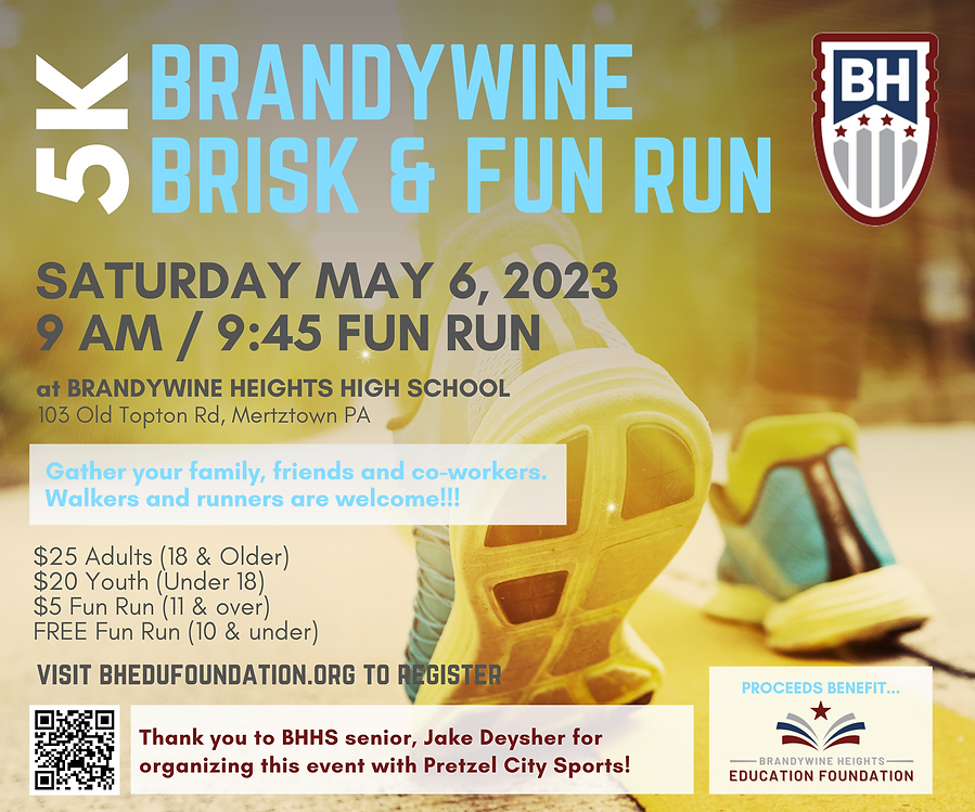 Brandywine Brisk & Fun Run