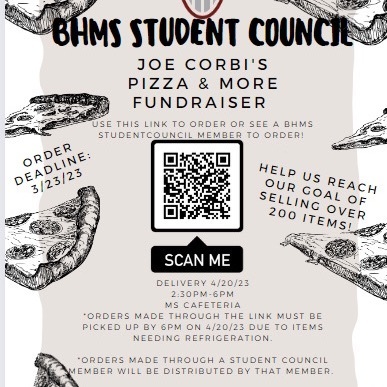 MS Student Council fundraiser  